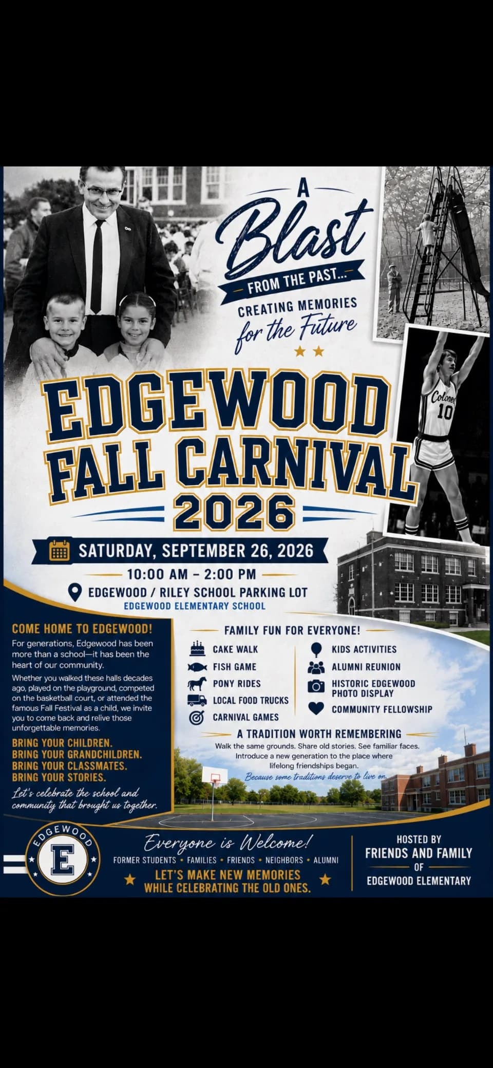 Edgewood Fall Carnival event flyer